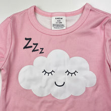 Load image into Gallery viewer, Girls SHEIN, soft feel long sleeve pyjama top, EUC, size 1,  