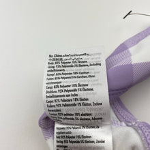 Load image into Gallery viewer, Girls Cotton On, purple check swim top, NEW, size 4,  