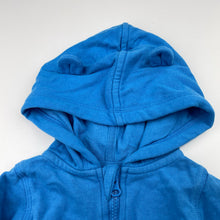 Load image into Gallery viewer, Boys Tiny Little Wonders, fleece lined zip hoodie sweater, FUC, size 000,  