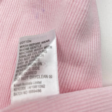 Load image into Gallery viewer, Girls Tiny Little Wonders, pink ribbed cotton singlet top, EUC, size 00,  