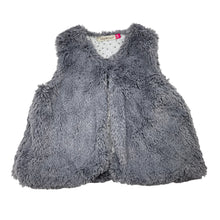 Load image into Gallery viewer, Girls Lily &amp; Dan, cotton lined faux fur vest, EUC, size 3,  