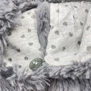 Girls Lily & Dan, cotton lined faux fur vest, EUC, size 3,  