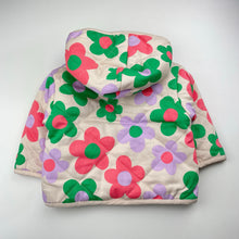 Load image into Gallery viewer, Girls Seed, quilted cotton floral jacket / coat, light mark right cuff, FUC, size 1,  