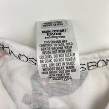 Load image into Gallery viewer, Unisex Bonds, zip wondersuit / zippy / romper, rabbits, GUC, size 0000,  