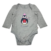 Load image into Gallery viewer, Girls GAP, cotton bodysuit / romper, penguin, GUC, size 1,  