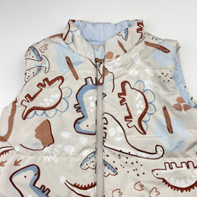 Load image into Gallery viewer, Boys Anko, reversible puffer vest / sleeveless jacket, EUC, size 0,  