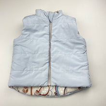 Load image into Gallery viewer, Boys Anko, reversible puffer vest / sleeveless jacket, EUC, size 0,  