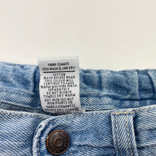 Load image into Gallery viewer, Boys Target, blue denim shorts, adjustable, mark back right cuff, FUC, size 1,  