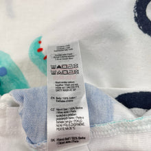 Load image into Gallery viewer, Boys F&amp;F, cotton romper, whales, FUC, size 0,  