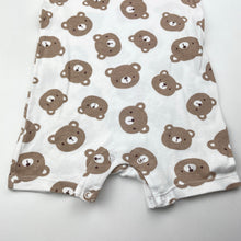 Load image into Gallery viewer, Unisex Anko, cotton romper, bears, GUC, size 1,  
