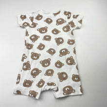 Load image into Gallery viewer, Unisex Anko, cotton romper, bears, GUC, size 1,  