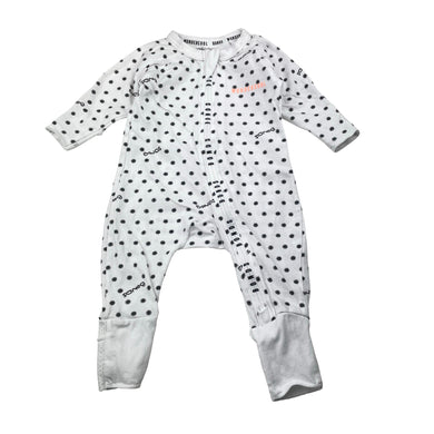 Unisex Bonds, WONDERCOOL zip wondersuit / zippy / romper, EUC, size 0000,  