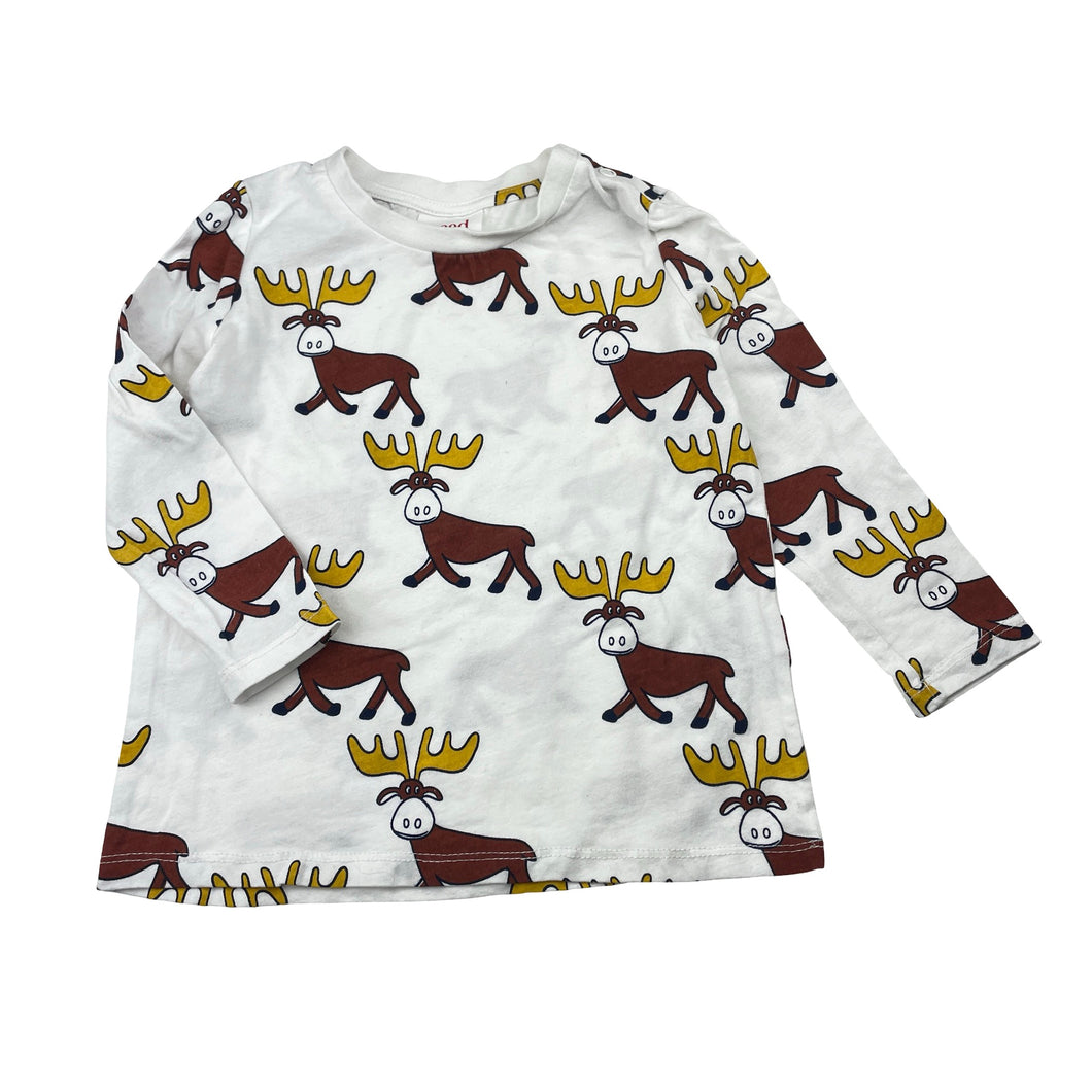 Boys Seed, cotton long sleeve tee / top, light mark right armpit, FUC, size 2,  