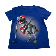Load image into Gallery viewer, Boys EPIC THREADS, blue tee / top, dinosaur, FUC, size 4,  