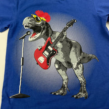 Load image into Gallery viewer, Boys EPIC THREADS, blue tee / top, dinosaur, FUC, size 4,  