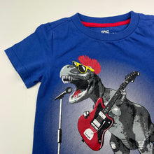 Load image into Gallery viewer, Boys EPIC THREADS, blue tee / top, dinosaur, FUC, size 4,  