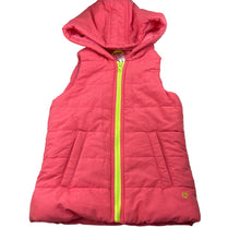 Load image into Gallery viewer, Girls 90 Degree by Reflex, hooded puffer vest / sleeveless jacket, GUC, size 7-8,  