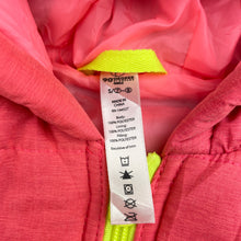 Load image into Gallery viewer, Girls 90 Degree by Reflex, hooded puffer vest / sleeveless jacket, GUC, size 7-8,  