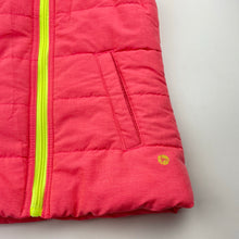 Load image into Gallery viewer, Girls 90 Degree by Reflex, hooded puffer vest / sleeveless jacket, GUC, size 7-8,  