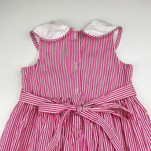 Load image into Gallery viewer, Girls TAMIE, vintage smocked lined dress, GUC, size 3, L: 55cm