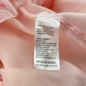 Girls Ollie's Place, lined tulle party dress, GUC, size 2, L: 53cm