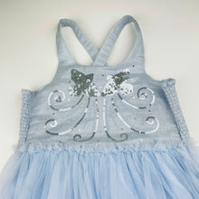 Load image into Gallery viewer, Girls Cotton On, inspired by Disney cotton lined tulle &amp; sequin dress, GUC, size 3-4, L: 67cm