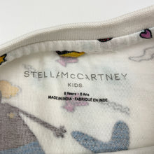 Load image into Gallery viewer, Girls STELLA MCCARTNEY, cotton t-shirt dress, mermaids, EUC, size 8, L: 62cm