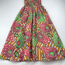 Load image into Gallery viewer, Girls Zakile, colourful lightweight summer dress, GUC, size 8-12, L: 80cm