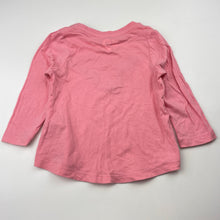 Load image into Gallery viewer, Girls Cotton On, cotton long sleeve tee / top, sequin star, EUC, size 2,  