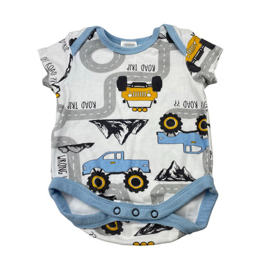 Boys Baby Berry, cotton bodysuit / romper, FUC, size 000,  