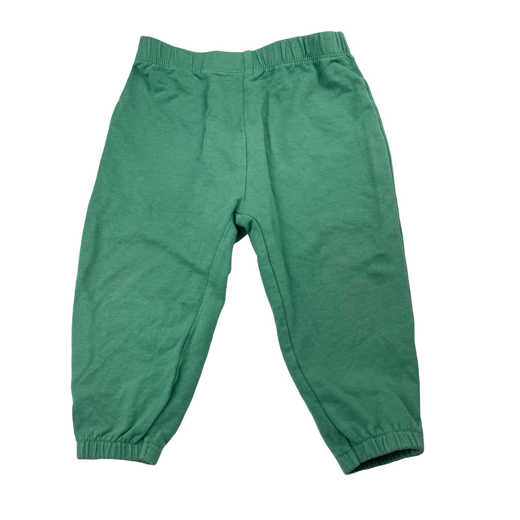 Unisex Lupilu, green stretchy lightweight pants, elasticated, GUC, size 0,  