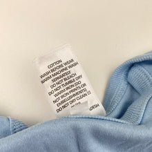 Load image into Gallery viewer, Boys Target, blue cotton romper, dinosaur, EUC, size 0000,  