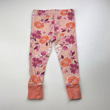 Load image into Gallery viewer, Girls HONEST BABY CLOTHING, floral organic cotton pyjama pants, GUC, size 2,  