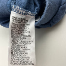 Load image into Gallery viewer, Boys KIDDING AROUND, blue cotton pants / bottoms, elasticated, GUC, size 0000,  