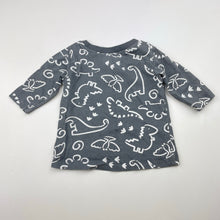 Load image into Gallery viewer, Boys Anko, cotton long sleeve top, dinosaurs, GUC, size 0000,  