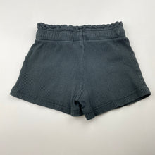 Load image into Gallery viewer, Unisex Favourites, ribbed organic cotton shorts, elasticated, FUC, size 3,  