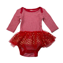 Load image into Gallery viewer, Girls Modern Baby, soft cotton tutu romper, EUC, size 000,  