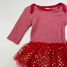 Load image into Gallery viewer, Girls Modern Baby, soft cotton tutu romper, EUC, size 000,  