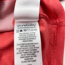 Load image into Gallery viewer, Unisex purebaby, organic cotton Christmas tee / top, EUC, size 000,  