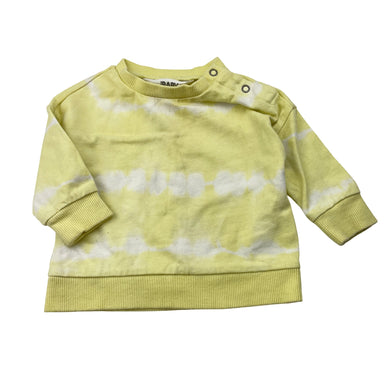 Unisex Cotton On, tie dyed cotton lightweight sweater / top, GUC, size 000,  