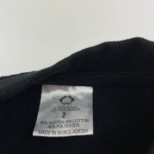 Load image into Gallery viewer, Unisex Favourites, black fleece lined sweater / jumper, EUC, size 2,  