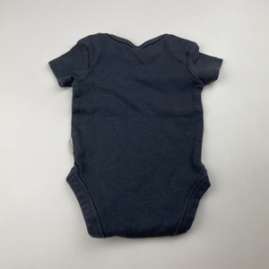 Unisex Anko, cotton bodysuit / romper, dog, EUC, size 000,  