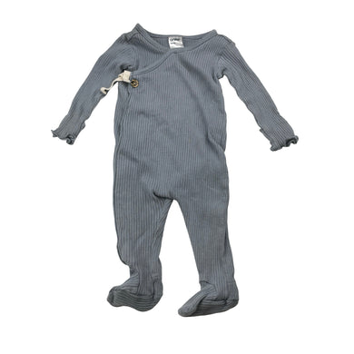 Unisex Anko, ribbed cotton coverall / romper, GUC, size 000,  
