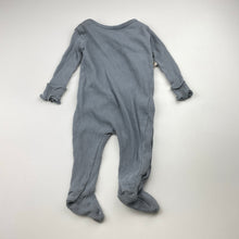 Load image into Gallery viewer, Unisex Anko, ribbed cotton coverall / romper, GUC, size 000,  