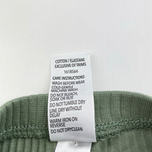 Load image into Gallery viewer, Unisex Dymples, ribbed stretchy leggings / bottoms, EUC, size 000,  