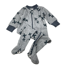 Load image into Gallery viewer, Boys Baby Berry, fleece zip coverall / romper, GUC, size 1,  