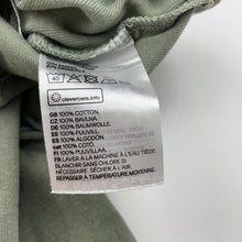 Load image into Gallery viewer, Unisex H&amp;M, khaki organic cotton bodysuit / romper, GUC, size 00,  