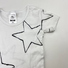 Load image into Gallery viewer, Unisex Kids &amp; Co, lightweight cotton bodysuit / romper, EUC, size 00,  