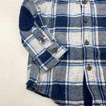 Load image into Gallery viewer, Boys Carters, flannel cotton long sleeve shirt, EUC, size 1,  