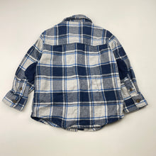 Load image into Gallery viewer, Boys Carters, flannel cotton long sleeve shirt, EUC, size 1,  